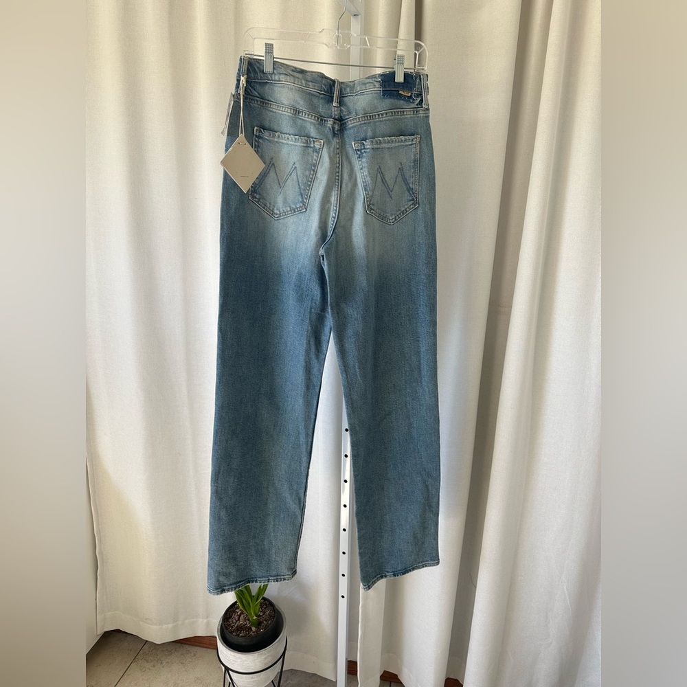 NWT MOTHER Wide Leg Jeans - Picture 9 of 12